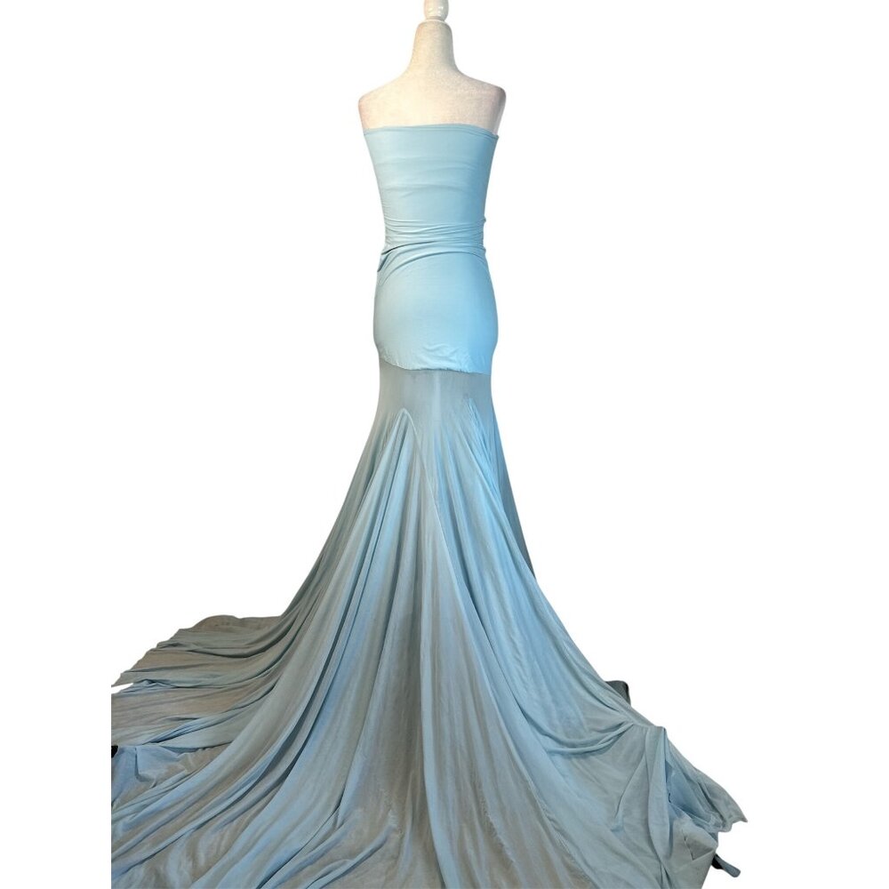 Deme by Gabriella x REVOLVE Dahlia Gown in Blue Large Womens Long Maxi - Picture 7 of 14
